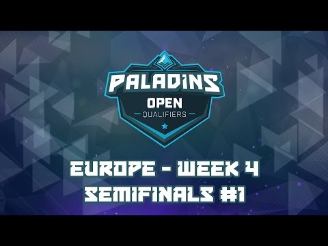 Paladins EU Open Bracket Qualifiers Week 4 - Semifinal #1 (Wolves vs. Burrito)