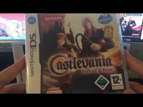 Castlevania Portrait of Ruin 2007 Nintendo DS EU Retail Version Unboxing and Review Video HD1080p