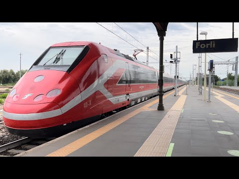 ETR500.40 con la nuova livrea Frecciarossa in servizio sull’AV 8807 Milano C.le - Taranto