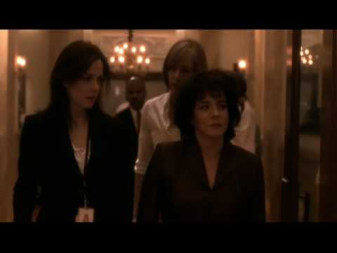 Amy, Mrs Bartlet and CJ