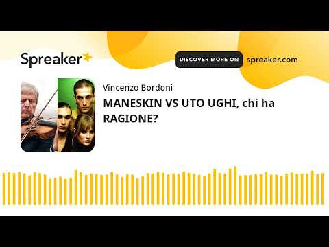 MANESKIN VS UTO UGHI, chi ha RAGIONE?