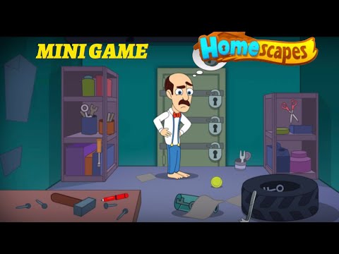 Homescapes mini game