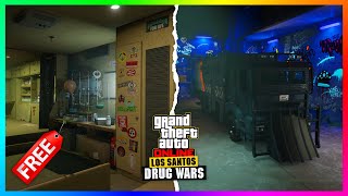 How To Get A FREE Acid Lab Business In GTA 5 Online Los Santos Drug Wars DLC Update!