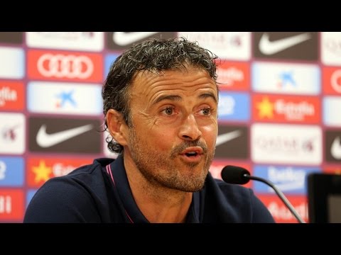 Luis Enrique's press conference