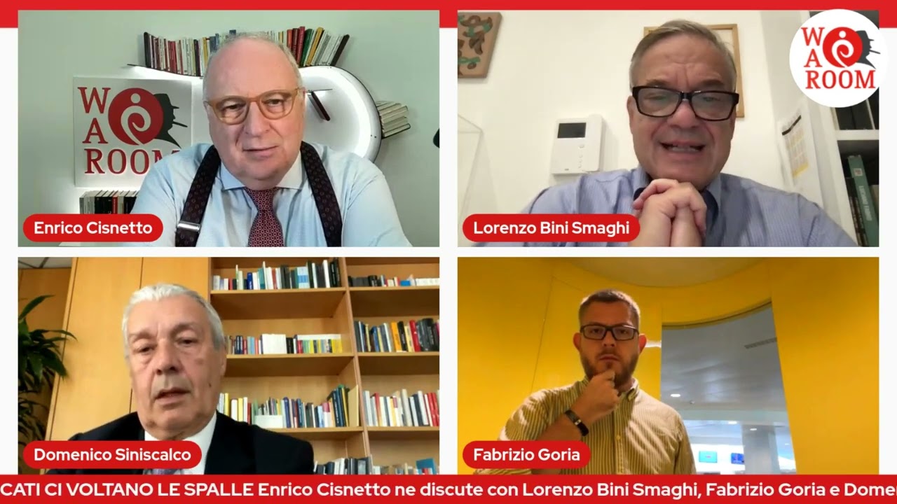 10 ottobre 2023 WAR ROOM di Enrico Cisnetto