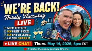 We’re Back LIVE! Thirsty Thursday Catch-Up, New Cruises & Big Channel Updates