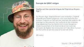 CM4. Méthodologie : comment réussir l'épreuve de SHS ?