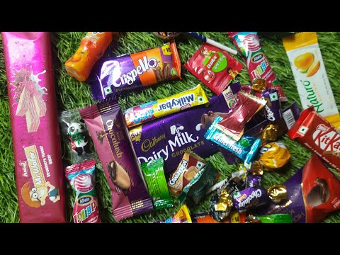 yummy cnd creamy wafers and more chocolate ❤️#chocolates #satisfying #wafers #crispello