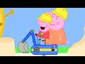 🔴 Peppa Pig Plays at Digger World | Peppa Pig Official Family Kids Cartoon