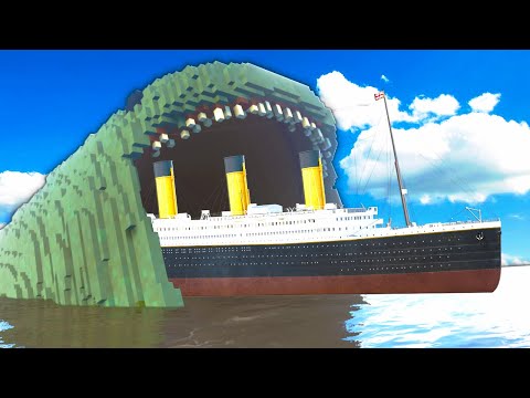 Massive BLOOP Sinks the TITANIC in Teardown Mods?!