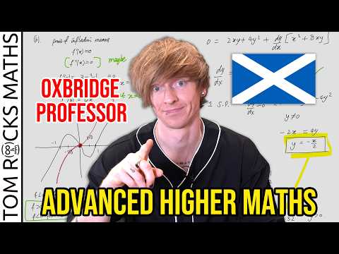 Oxford University Mathematician vs. Scotland School Maths Exam