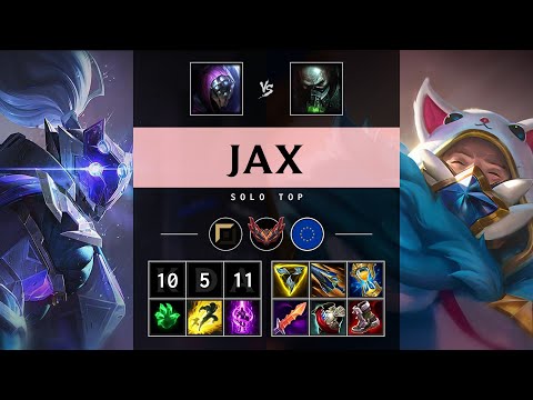 Jax Top vs Urgot: Unstoppable - EUW Grandmaster Patch 14.22