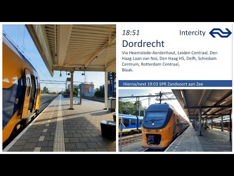 #Treinritjes 24 | 4K | NSR VIRMm 9469 + 9412 Haarlem - Dordrecht | Intercity 2262 | 29-6-2022