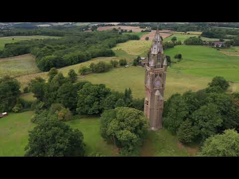 Abberley Clock Tower Worcestershire  by Mavic 2 Pro