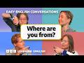 Saying Where You Re From Easy English Conversations Episode 2