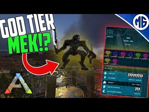 TODAY WE FARMED 10 minus 2 MEK BPS 🙃! 3 Man PvP Servers - Ark: Survival Evolved