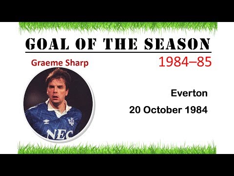 Goal of the Season 1984–85 | Graeme Sharp | Everton v Liverpool | 20 October 1984