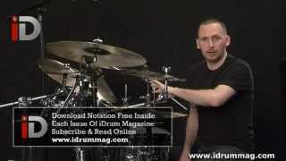 Free Drum Lesson - Rudiment Groove Ideas With Pat Garvey - Lesson 1 Part 1 - iDrum Magazine