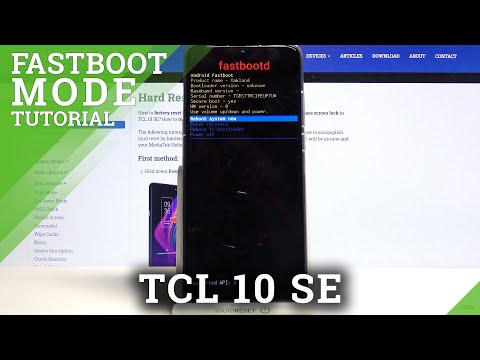 How to Enter Fastboot Mode in TCL 10 SE - Find Fastboot Mode