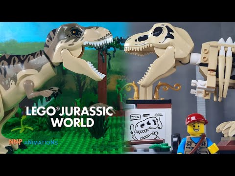 Lego Jurassic World | Part-1 The Museum | Lego Stop Motion