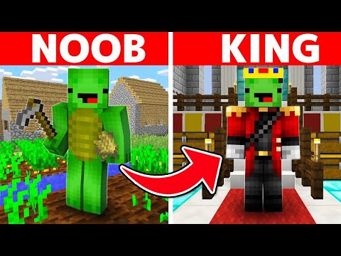 Maizen - From NOOB To King Story In Minecraft