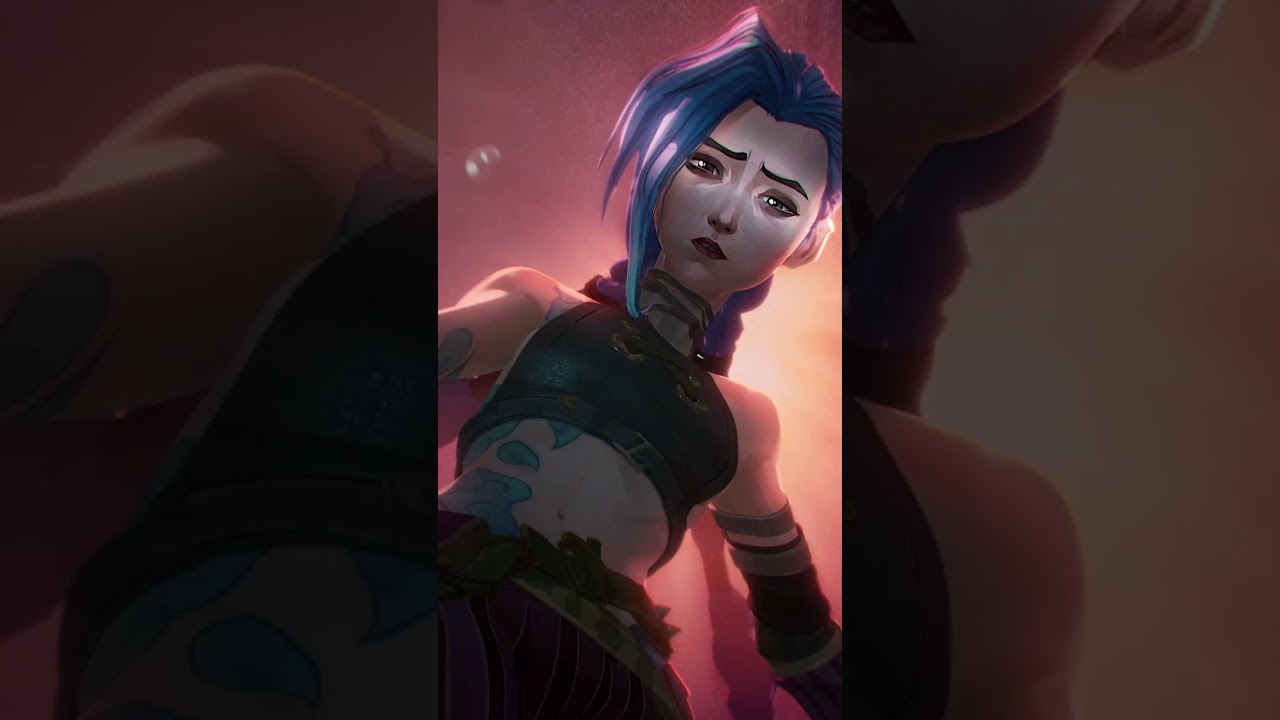 Jinx embraces her ultimate form in the TFT Convergence as Arcane Jinx Unbound.
