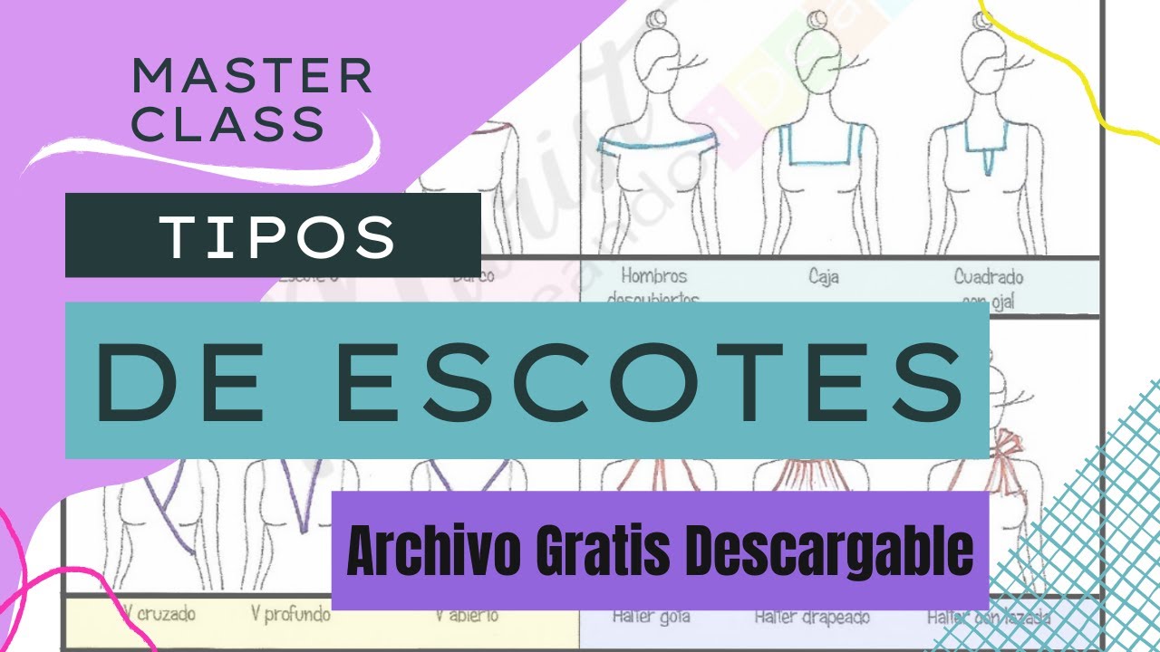 #109 LO QUE DEBES SABER SOBRE LOS TIPOS DE ESCOTES| DESCARGA GRATIS UNA GUÍA CON LA TEORÍA 😏✨