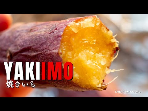 How To Make Roasted Japanese Sweet Potato | Yaki Imo