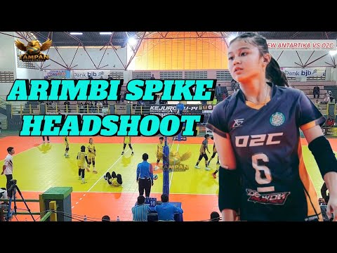 Aksi keren Arimbi o2c bandung bikin headshoot pemain new antartika bekasi