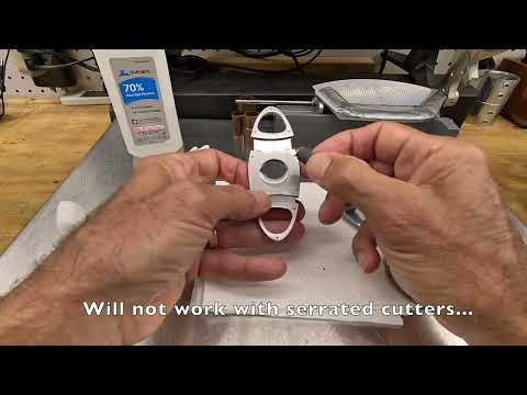Cigar Cutter Sharpening Method
