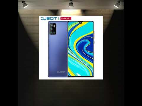 Cubot P40 Rear Quad Camera 20MP Selfie Smartphone NFC 4GB+128GB 6.2 Inch 4200mAh Android 10 Dual ...