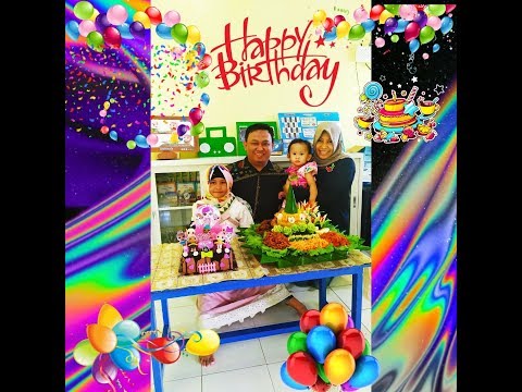 Selamat Ulang Tahun Nayla ke 6 - It Happy Birthday 6 th Surprise Cake Birthday Nayla Feyza Chalisa