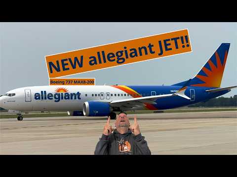 I Flew Allegiant’s New Plane | Harrisburg to Myrtle Beach Flight Review