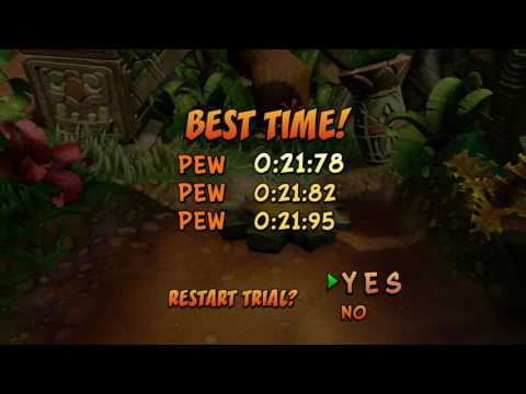 Crash Bandicoot N. Sane Trilogy - N. Sanity Beach (0:21:78) World Record (no more)