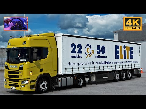 Scania R500 in The Great Steppe | Atyrau - Temir | ETS2 Gameplay 4K + wheel cam