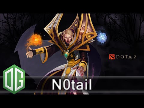 OG.N0tail Invoker Gameplay  Ranked Match - OG Dota 2