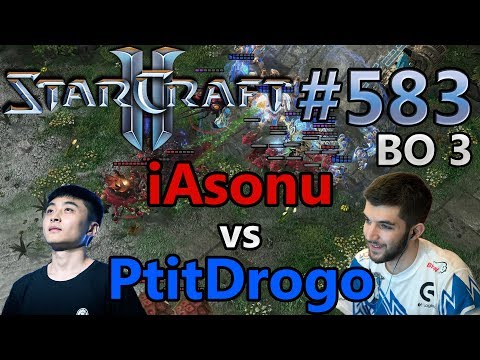 iAsonu (Z) vs PtitDrogo (P) | WCS Austin | Starcraft 2: Replay-Cast #583