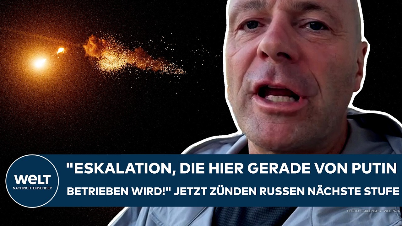 UKRAINE-KRIEG: "Eskalation, die hier gerade von Putin betrieben wird!" Russen zünden nächste Stufe!