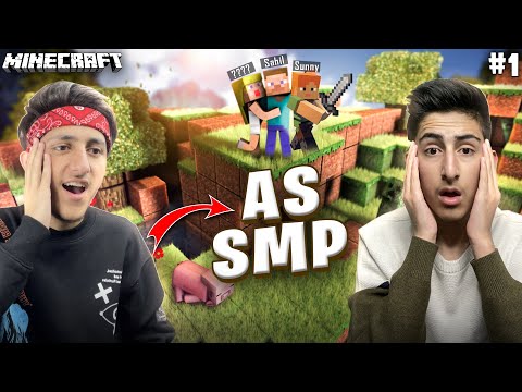 WE CREATED A_S SMP 😍 | MINECRAFT GAMEPLAY #1