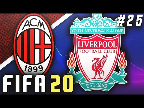 LIVERPOOL IN THE CHAMPIONS LEAGUE!! - FIFA 20 AC Milan Career Mode EP25