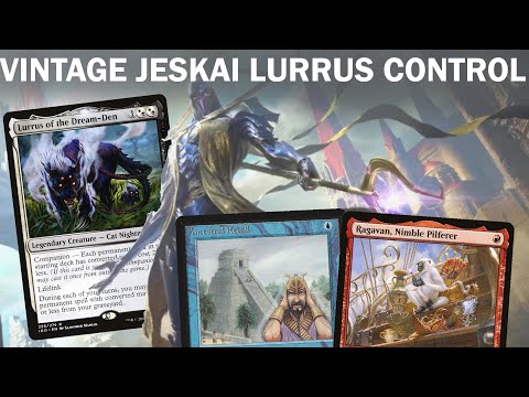 FAIR-LY BROKEN! Vintage Jeskai Lurrus Control. Power 9 with Dreadhorde Arcanist and Ragavan! MTG