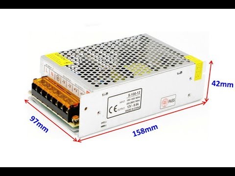 Блок Питания. Напряжение: DC 12V Ампераж: 1A 2A 3A 5A 10A 12A 15A 20A 30A 40A