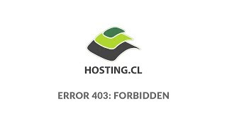 Error 403: Forbidden