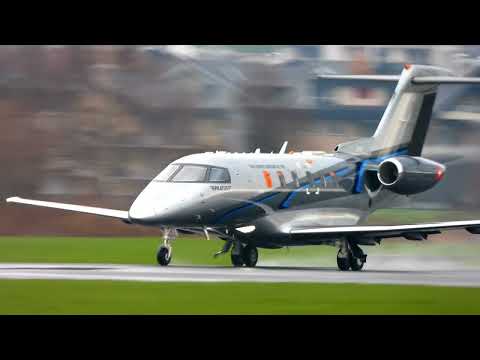 Pilatus PC-24 – Powerful Training Takeoff from Home Base Buochs Airport (4K)