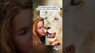 Ela era amiga de um Leão!! #youtubeshorts