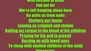 Pantera- By Demons Be Driven W/ Lyrics