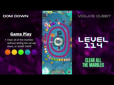 Viola's Quest 🟣🟠🔴 / Level 114 / Dom Down