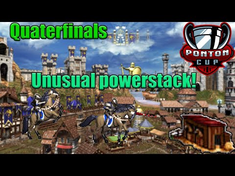 Ponton cup 3 - QuaterFinals. Unusual powerstack on Jebus Cross. Game 1.