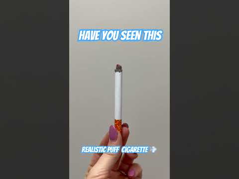 Item JW-0129 - Ultra realistic fake cigarettes make the perfect gag or prop! Blow to create smoke!