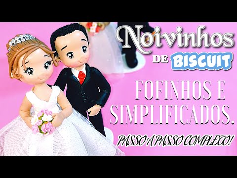 PASSO A PASSO DETALHADO DE COMO FAZER NOIVINHOS FOFINHOS EM BISCUIT - O GUIA COMPLETO